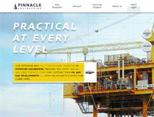 Tablet Screenshot of pinnacleengr.com